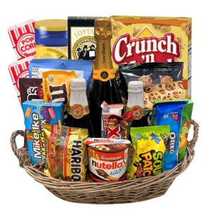 Veuve Movie Night Basket