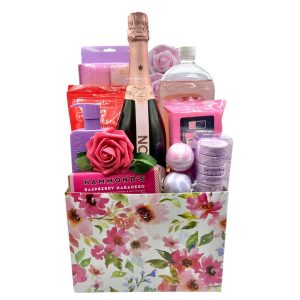 Champagne Bubble Bath Gift Basket