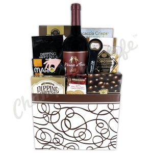 Classic Wine Gift Basket