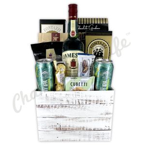Jameson and Beer Gift Basket
