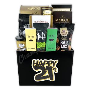 Happy 21st Gift Basket