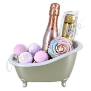 Bubbles & Bombs Gift Basket