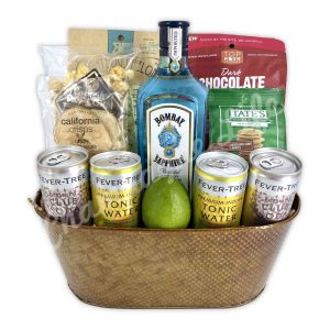 Bombay Sapphire Gift Basket