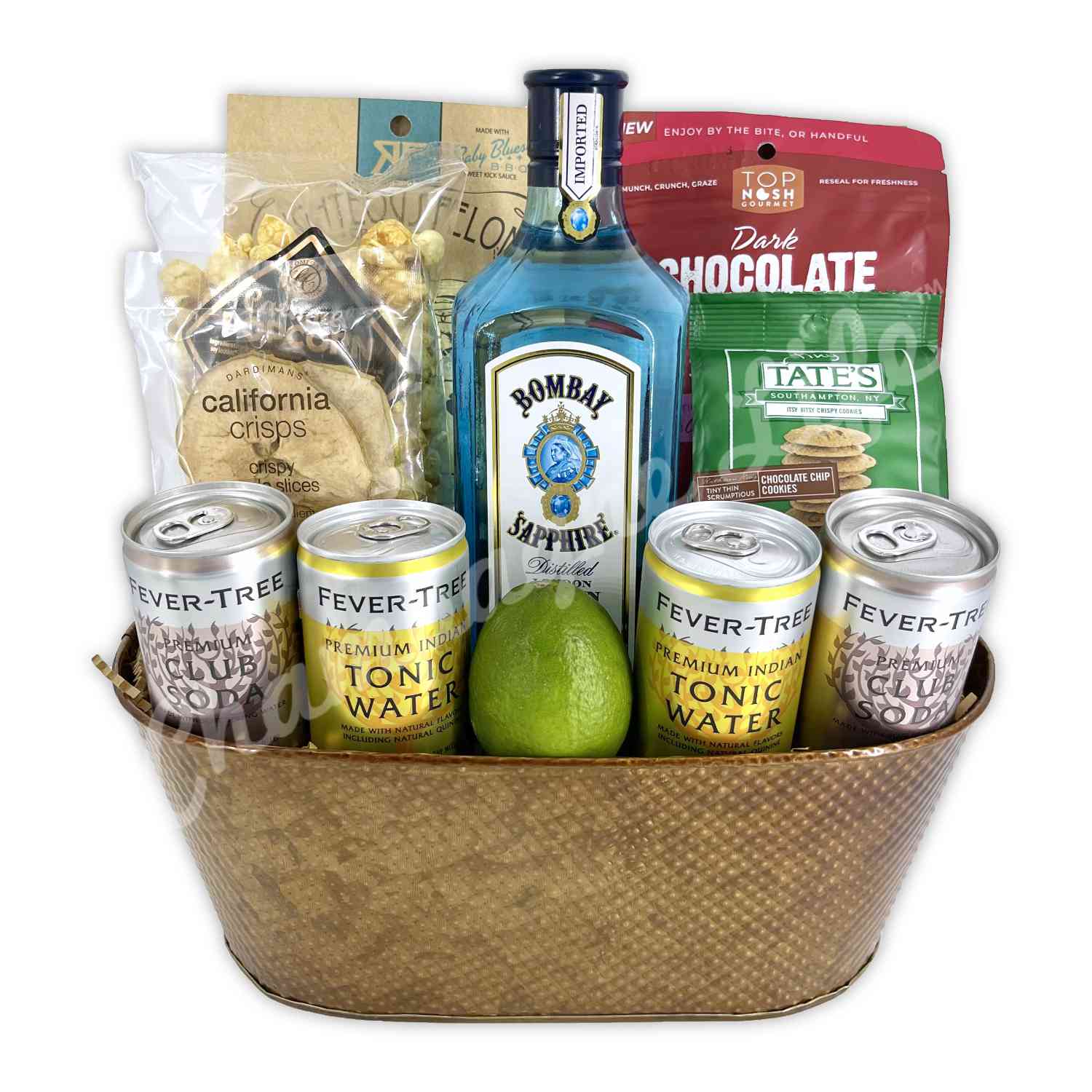 Bombay Sapphire Gift Basket