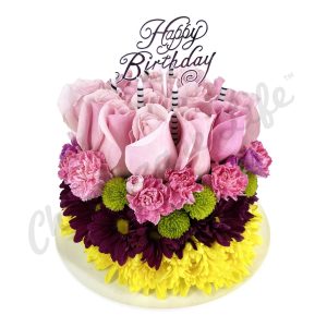 Flower Birthday Cake