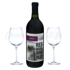 Redwood Highway Merlot Toast Set