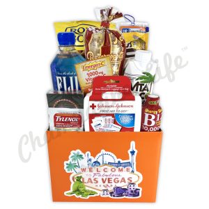 Vegas Hangover Gift Basket