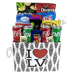 Vegas Midnight Snack Gift Basket