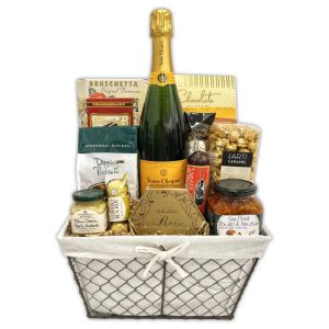 Deluxe Veuve Clicquot Gift Basket