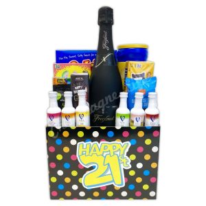 21st Birthday Hangover Basket