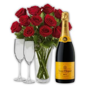 Champagne & Roses Gift Set