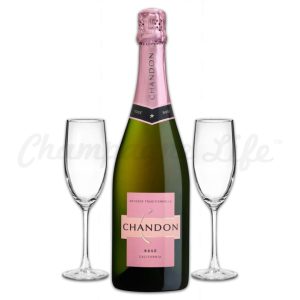 Chandon Rose Toast Set