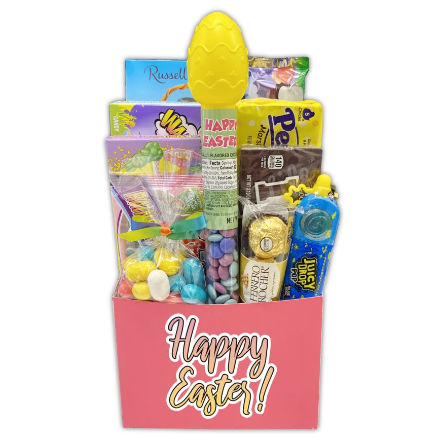 Colorful Easter Candy Gift Box