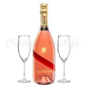 G.H. Mumm Grand Cordon Rosé Toast Set