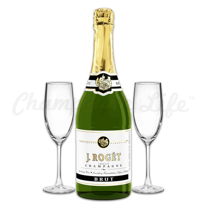 J. Roget Brut Toast Set