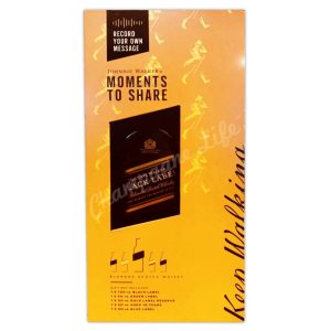 Johnnie Walker Black Label Moments to Share Voice Recorder Gift Set