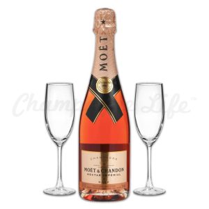 Moët & Chandon Nectar Imperial Rosé Toast Set