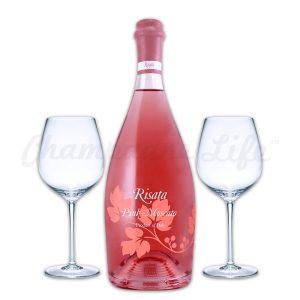 Risata Pink Moscato Toast Set