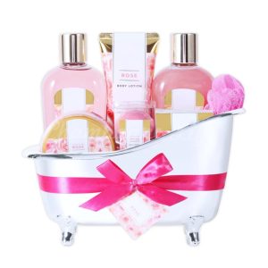 Rose Spa Gift Basket