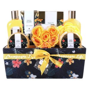 Tahiti Island Spa Gift Basket