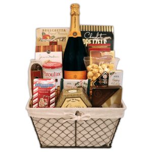Veuve Holiday Gift Basket