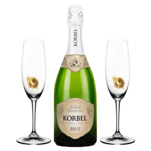 Korbel Brut Toast Set